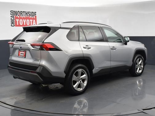 Silver Sky Metallic 2021 Toyota RAV4 Hybrid Limited
