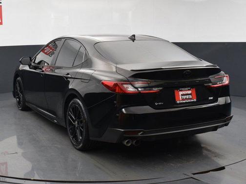 Midnight Black Metallic 2025 Toyota Camry SE