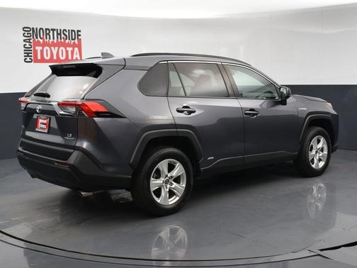 Magnetic Gray Metallic 2021 Toyota RAV4 Hybrid LE