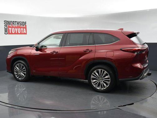 Ruby Flare Pearl 2021 Toyota Highlander Hybrid Platinum