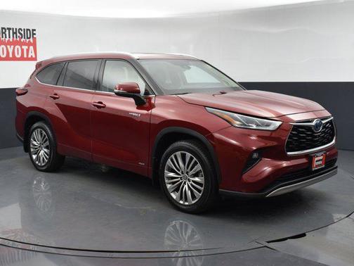 Ruby Flare Pearl 2021 Toyota Highlander Hybrid Platinum