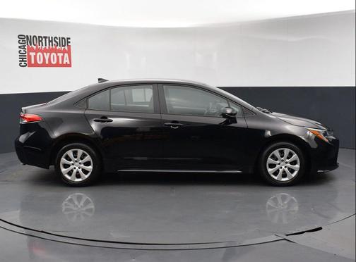 Midnight Black Metallic 2025 Toyota Corolla LE