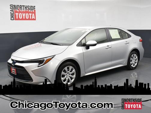 Classic Silver Metallic 2025 Toyota Corolla Hybrid LE
