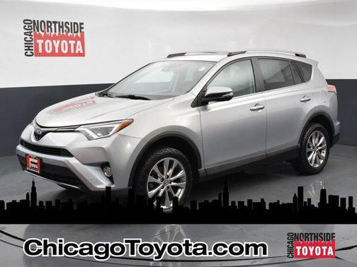 Silver Sky Metallic 2017 Toyota RAV4 Limited
