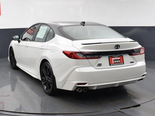 Midnight Black Metallic 2025 Toyota Camry XSE