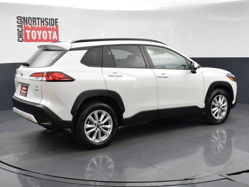 Wind Chill Pearl 2023 Toyota Corolla Cross LE