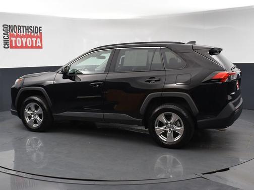 Midnight Black Metallic 2024 Toyota RAV4 Hybrid LE
