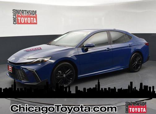 Reservoir Blue 2025 Toyota Camry SE