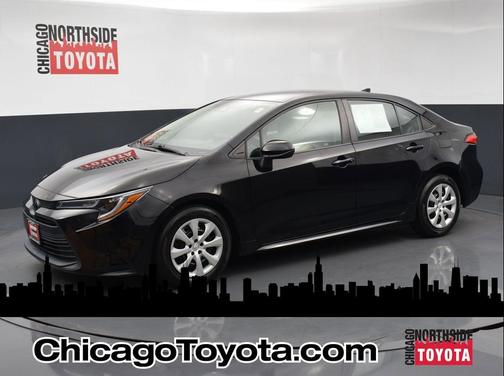 Midnight Black Metallic 2024 Toyota Corolla LE