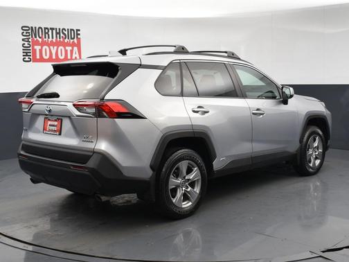 Silver Sky Metallic 2023 Toyota RAV4 Hybrid XLE