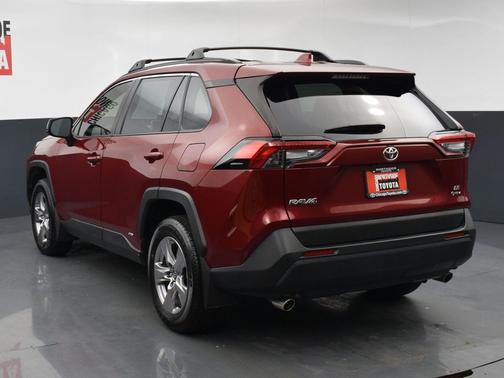 Ruby Flare Pearl 2025 Toyota RAV4 Hybrid LE