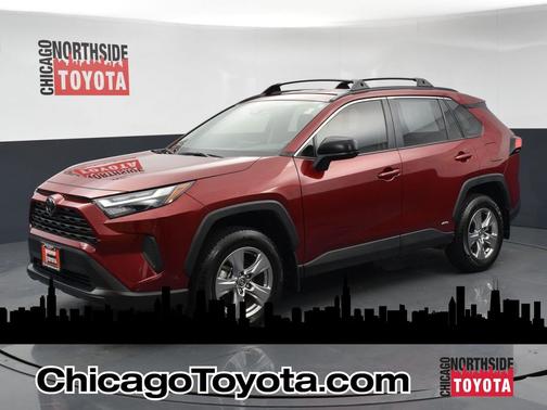 Ruby Flare Pearl 2025 Toyota RAV4 Hybrid LE