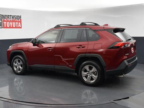 Ruby Flare Pearl 2025 Toyota RAV4 Hybrid LE