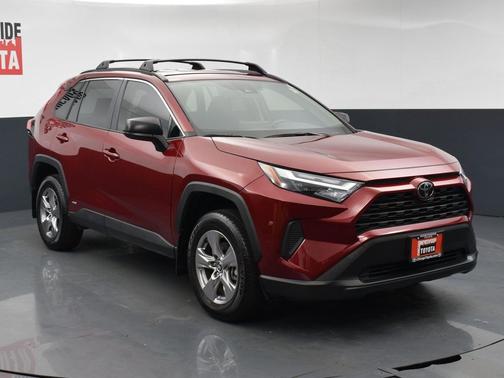 Ruby Flare Pearl 2025 Toyota RAV4 Hybrid LE