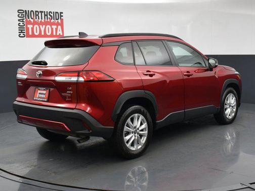 Red Crystal 2025 Toyota Corolla Cross LE