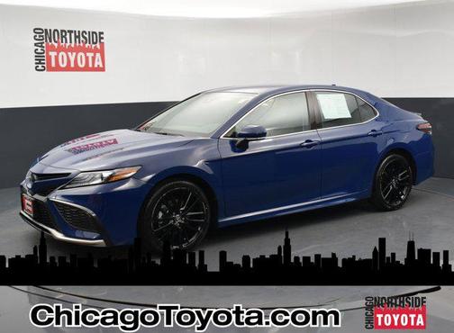 Blue 2024 Toyota Camry XSE