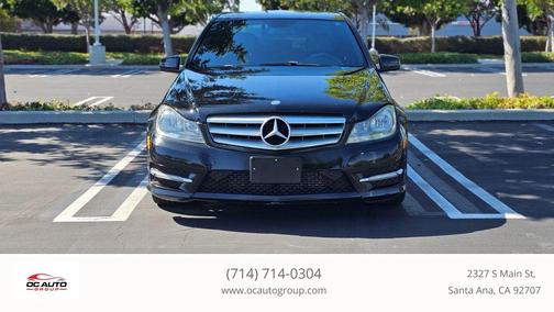 Black 2013 Mercedes-Benz C-Class C 250 Sport