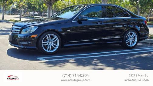 Black 2013 Mercedes-Benz C-Class C 250 Sport