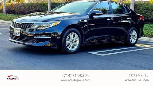 Ebony Black 2018 Kia Optima LX
