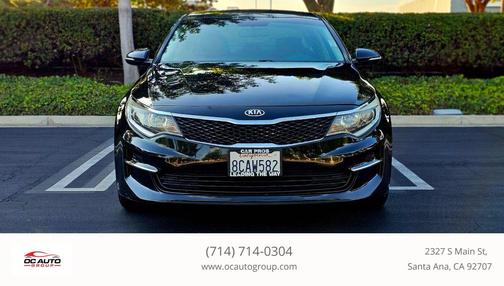 Ebony Black 2018 Kia Optima LX