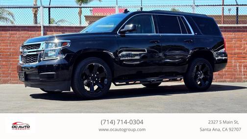 Black 2016 Chevrolet Tahoe LT