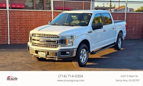 Oxford White 2018 Ford F-150 XLT