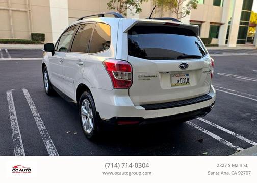 Satin White Pearl 2015 Subaru Forester 2.5i Limited
