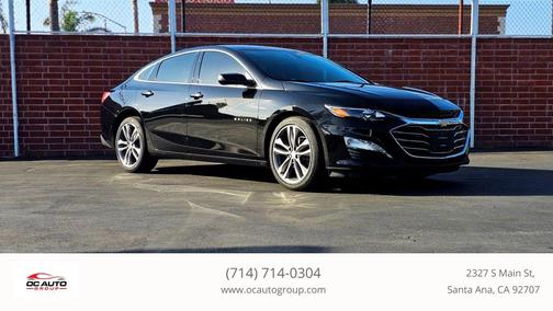 Mosaic Black Metallic 2022 Chevrolet Malibu FWD LT