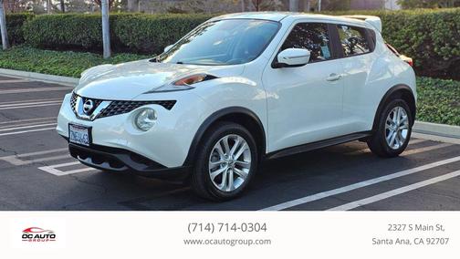 White Pearl 2015 Nissan Juke S