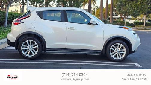 White Pearl 2015 Nissan Juke S