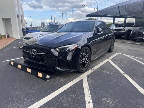 Black Metallic 2024 Mercedes-Benz C-Class C 300 4MATIC