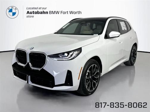 Mineral White Metallic 2025 BMW X3 30 xDrive