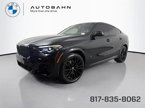 Black Sapphire Metallic 2022 BMW X6 xDrive40i