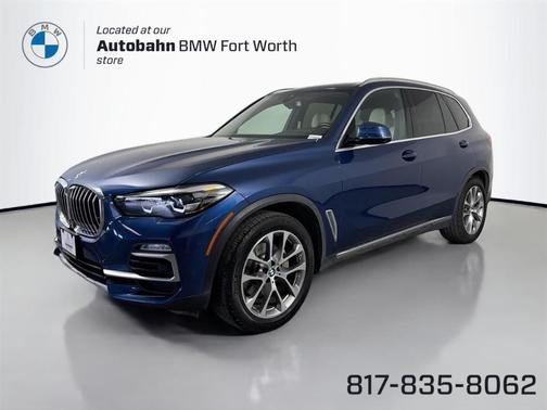 Phytonic Blue Metallic 2021 BMW X5 xDrive40i