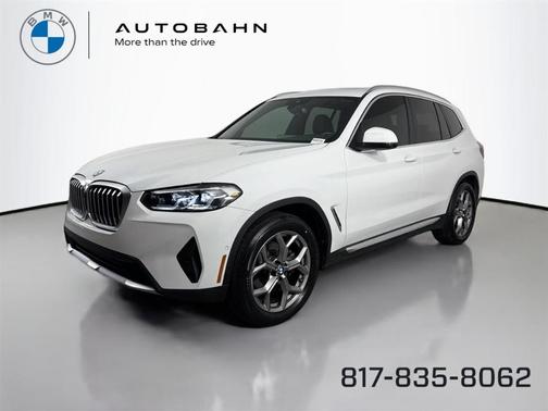 Alpine White 2023 BMW X3 xDrive30i