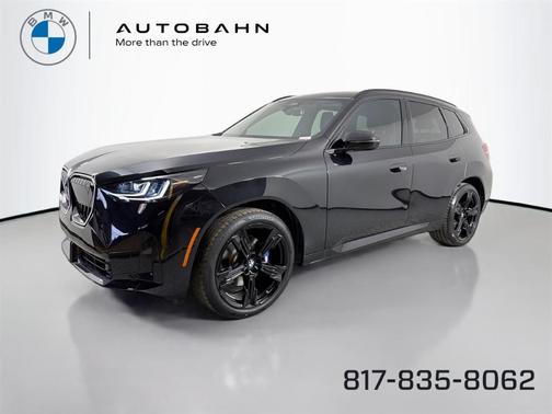 Black Sapphire Metallic 2026 BMW X3 30 xDrive