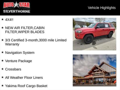 2021 Toyota 4Runner Venture Special Edition