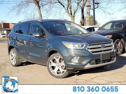 Sea Green 2019 Ford Escape Titanium