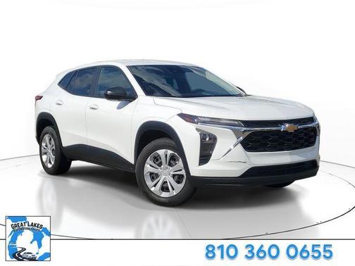 Summit White 2024 Chevrolet Trax LS