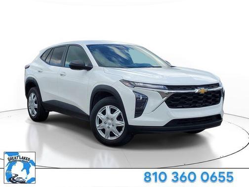 Summit White 2024 Chevrolet Trax LS