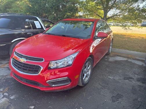 Red 2015 Chevrolet Cruze 1LT