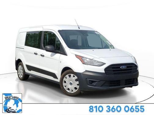 Frozen White 2021 Ford Transit Connect XL