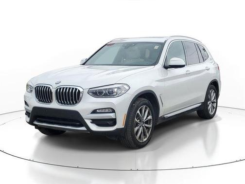 Mineral White Metallic 2019 BMW X3 sDrive30i