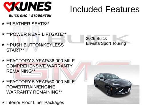 Ebony Twilight Metallic 2026 Buick Envista Sport Touring FWD