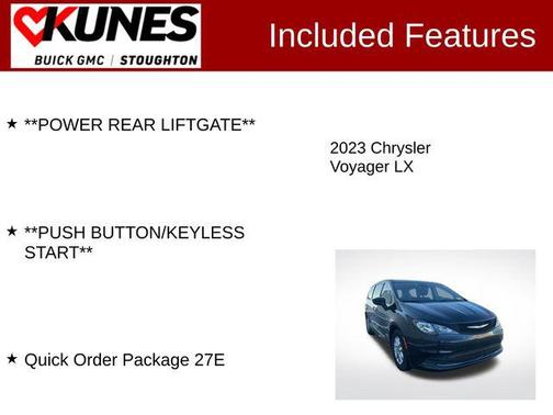 2023 Chrysler Voyager LX