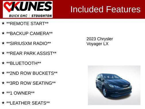 2023 Chrysler Voyager LX