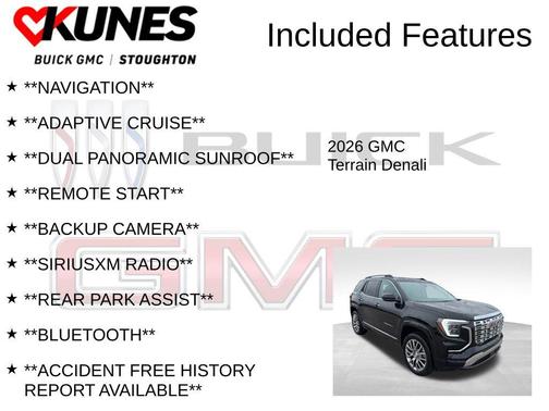 Ebony Twilight Metallic 2026 GMC Terrain Denali