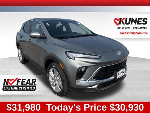 Moonstone Gray Metallic 2026 Buick Encore GX Preferred