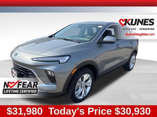 Moonstone Gray Metallic 2026 Buick Encore GX Preferred