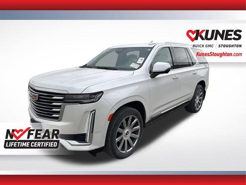 Crystal White 2023 Cadillac Escalade Premium Luxury Platinum